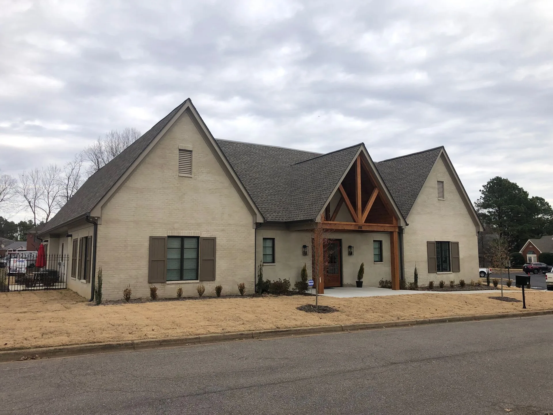 Interior detail — corporate office finishes