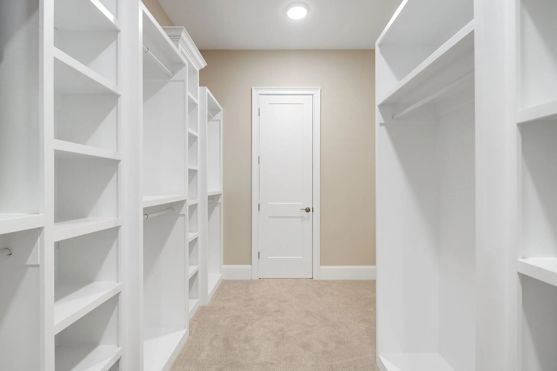 Hallway and built-in cabinetry