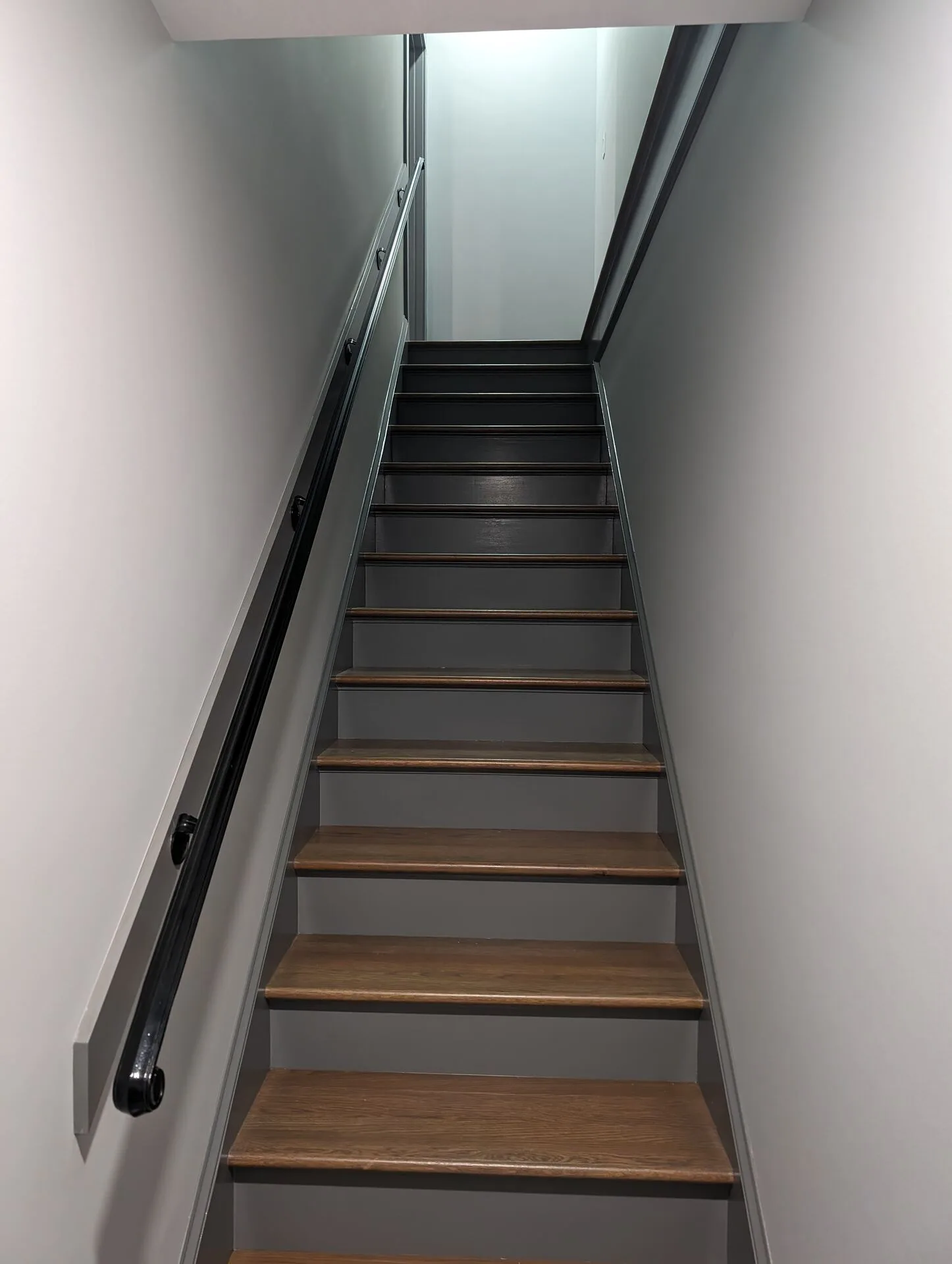 Custom basement stairs
